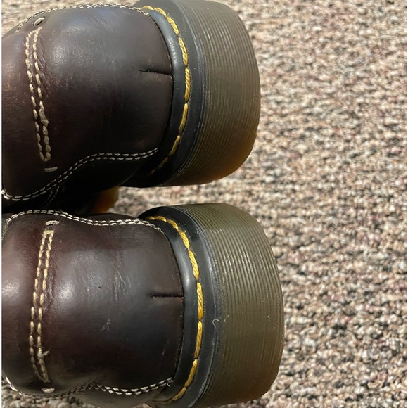 Vintage Dr. Doc Martens Men’s Brown Leather Oxfords 8A45 Size 12 main image 9